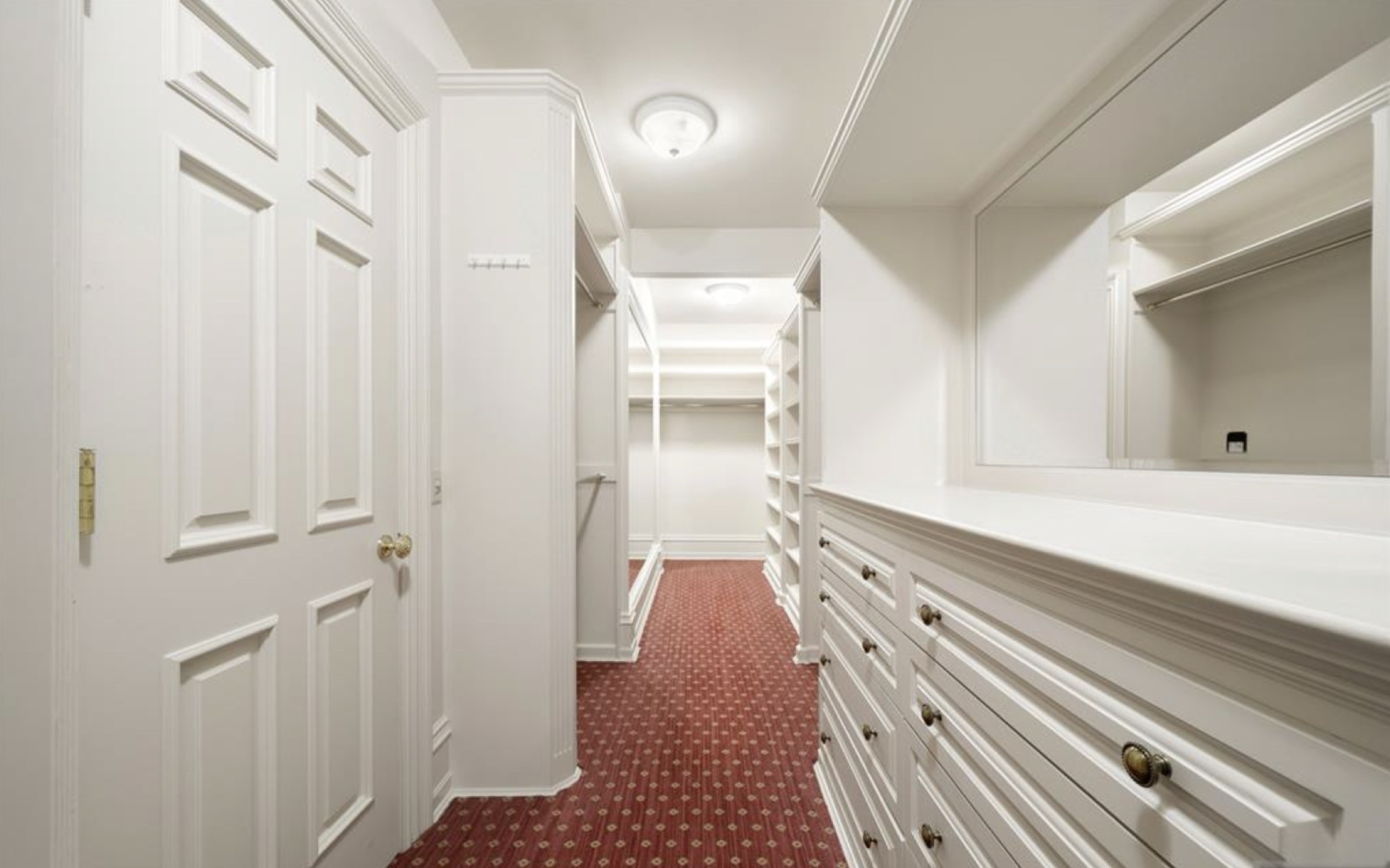 Primary Closet before